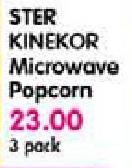 Ster Kinekor Microwave Popcorn-3 Pack
