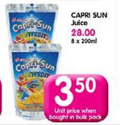 Capri Sun Juice-200ml Each