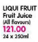 Liqui Fruit Fruit Juice (All Flavours)-24x250ml