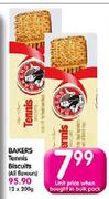 Bakers Tennis Biscuits(All Flavours)-200Gm