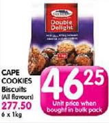 Cape Cookies Biscuits(All Flavours)-1Kg