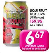 Liqui Fruit Fruit Juice(All Flavours)-330Ml