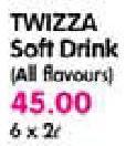 Twizza Soft Drink-6 x 2L