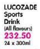 Lucozade Sports Drink-24 x 300ml