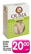 Ouma Rusks Sliced-450g / 500g Each