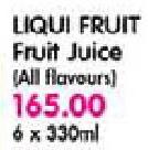 Liqui Fruit Juice-6 x 330ml