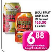 Liqui Fruit Juice - 330ml Each