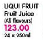 Liqui Fruit Juice-24 x 250ml 