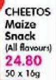 Cheetos Maize Snack-50 x 16g