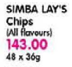 Simba Lay's Chips-48 x 36g