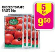 Rhodes Tomato Paste - 5x50g
