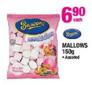 Beacon Mallows Assorted - 150g Each
