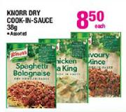 Knorr Dry Cook-In-Sauce Assorted - 38g Each