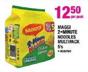 Maggi 2 Minute Noodles Multipack Assorted - 5's Per Pack