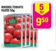 Rhodes Tomato Paste-5x50g