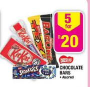 Nestle Chocolate Bars Assorted-5's