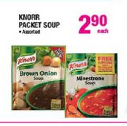 Knorr Packet Soup Assorted Each