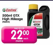 Castrol GTX High Mileage-500ml