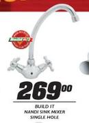 Build It Nandi Sink Mixer Single Hole