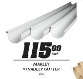 Marley Vynadeep Gutter-6m Each