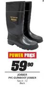 Jobber PVC Gumboot Jobber Size 6-12