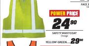 Safety Waist Coat Orange