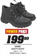 Sabre Safety Boot Size 6-12