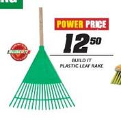 Build It Plastic Leaf Rake
