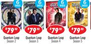 Quantum Leap Season 2, 3, 4 & 5 DVD-6 discs Each