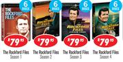The Rockford Files Season 1, 2, 3 & 4 DVD-6 discs Each