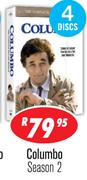Columbo Season 2 DVD-4 discs