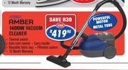 Amber 1400W Vacuum Cleaner(JCV20071)