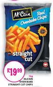 McCain Oven Bake Straight Cut Chips-1kg