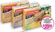 County Fair Chicken Steaklets-400gm Each