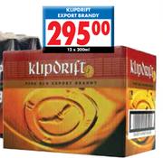 Kliporift Export Brandy-12x200ml