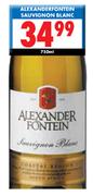 Alexanderfontein Sauvignon Blanc-750ml