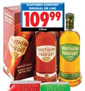 Southern Comfort Original Or Lime-750ml