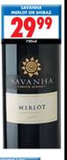 Savanha Merlot Or Shiraz-750ml