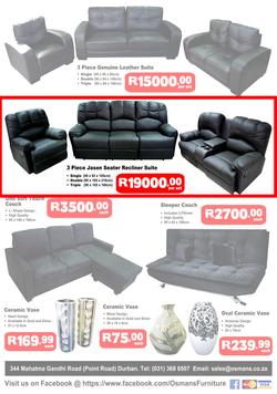 Osman's  Furniture : Incredible Specials (15 Aug - While stocks last), page 3