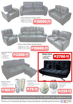 Osman's  Furniture : Incredible Specials (15 Aug - While stocks last), page 3