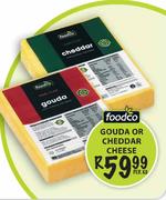 Foodco Gouda Or Cheddar Cheese-Per kg