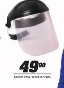 Clear Face Shield F100C