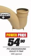 SABS PVC Underground Gulley P-Trap -Each