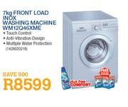 Siemens 7Kg Front Load INOX Washing Machine (WM12Q46XME)-Each
