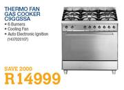 Smeg Thermo Fan Gas Cooker(C9GGSSA)-Each