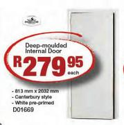 Deep-Moulded Internal Door(D01669)-Each