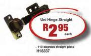 Uni Hinge Straight(H18337)-Each