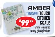 Amber Touch Kitchen Scale (TMSK8011)