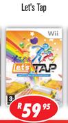 Nintendo Wii Let's Tap