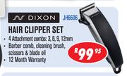 Dixon Hair Clipper Set (JH6606)